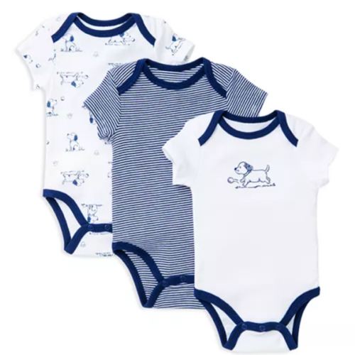Boys' Puppy Bodysuit, 3 Pack - Baby