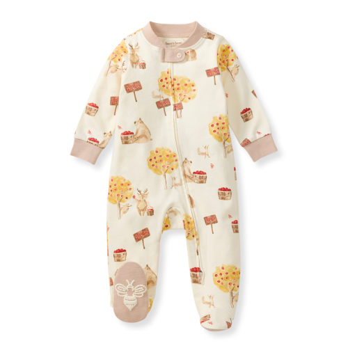 Apple Season Organic Cotton Sleep & Play – Burt's Bees Baby
