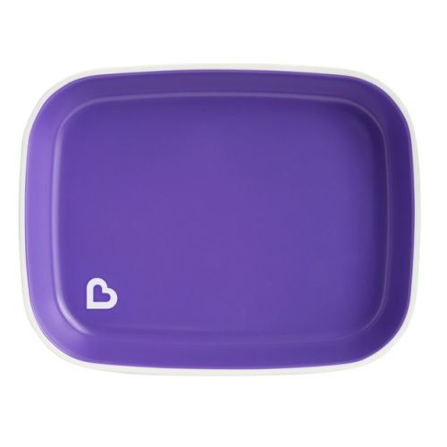 Munchkin Splash Flat Plate - Purple