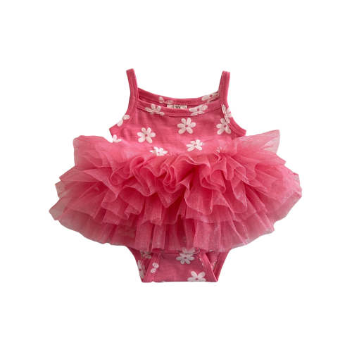 Flower / Organic Tutu Bodysuit