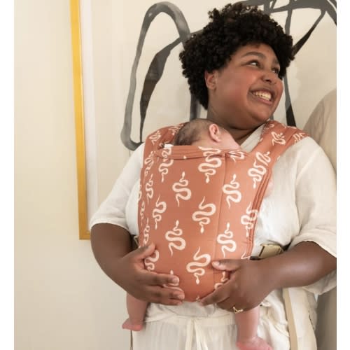 Venom Lark Baby Carrier | Brown Snake Print Carrier | hope&plum