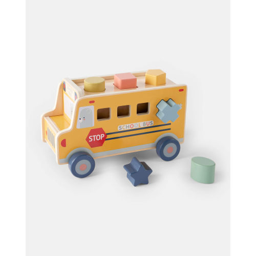 School Bus Wooden Activity Toy Set - Carter's | Carter's