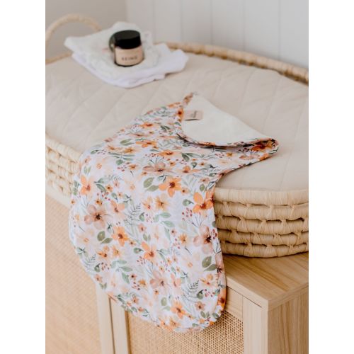 Burp Cloth 2 Pack | Bloom & Nude