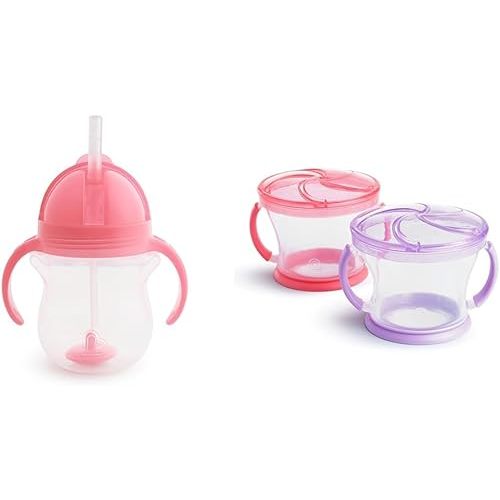 Munchkin Any Angle Click Lock Weighted Straw Trainer Cup