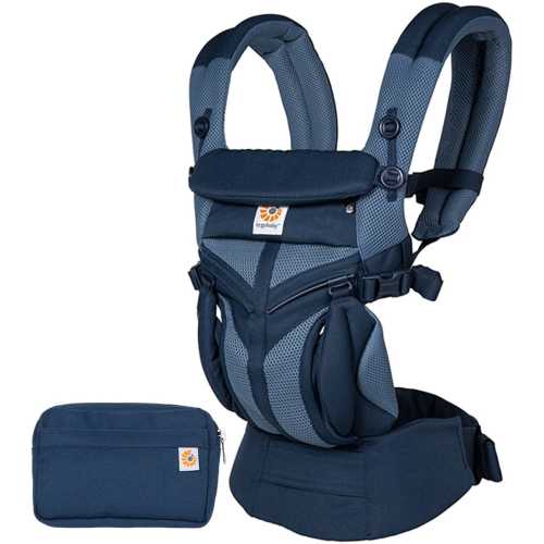 Ergobaby Omni 360 Cool Air Mesh Baby Carrier - Tones of Blue