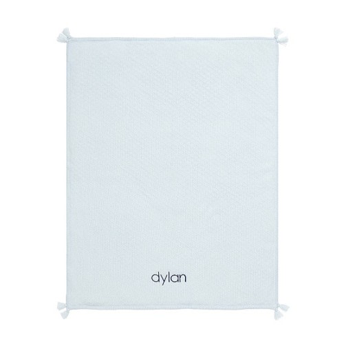 Luxe Cable-Knit Sherpa Baby Blanket