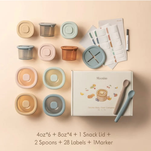 Silicone Baby Food Containers