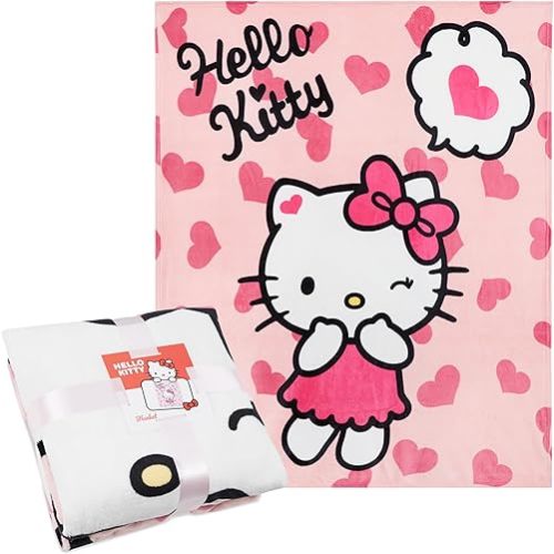 Hello Kitty Soft Bed Fleece Blanket