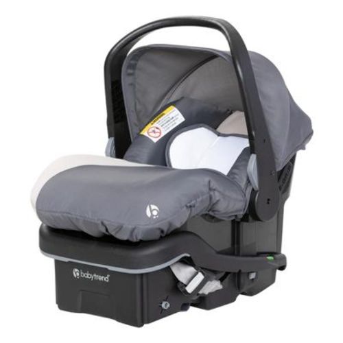 Baby Trend EZ-Lift 35 Plus Ergonomic Lightweight Rear-Facing Infant Car Seat with Multi-Position Base and Cozy Cover, Magnolia Gray