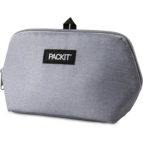 PackIt Freezable Snack Bag, Built with EcoFreeze Technology, Foldable, Reusable, Zip Closure Locks in Cool Dry Air, Perfect for Babies, Kids, Adults of all Ages, and Fresh Snacks On the Go
