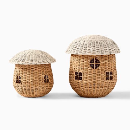 Mushroom Baskets (Set of 2)