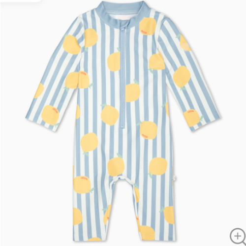 Lemon One-Piece Rashguard Lemons