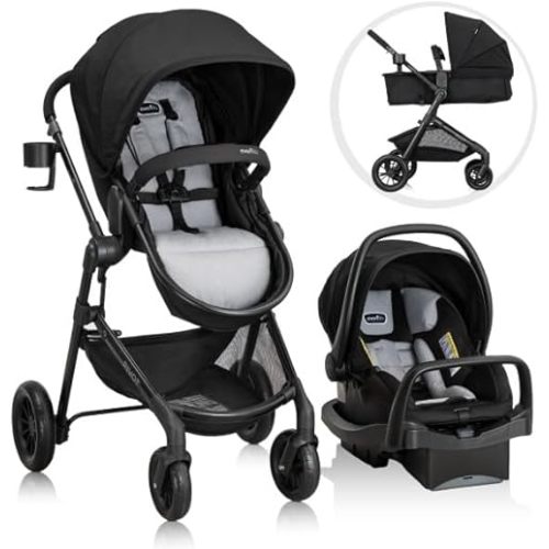 Pivot Modular Travel System with LiteMax Infant Car Seat (Oxford Black)