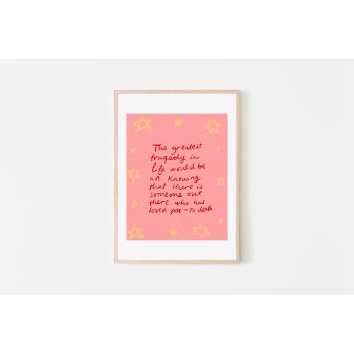 Loved to death | christian wall art | print at home | Bible verse | faith quote | John 316 | Jesus artwork faith girlie For God so loved