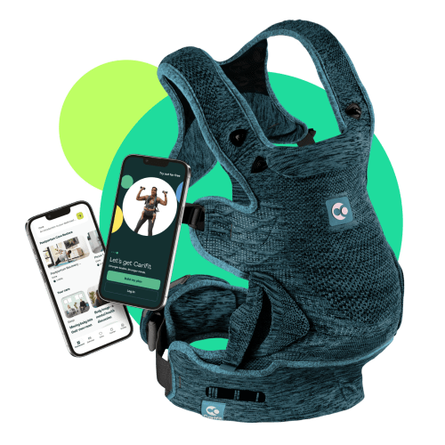 Carifit+ Baby Carrier - Cool Green
