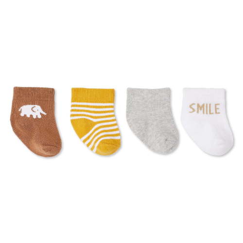 George Infants' Gender Inclusive Socks 4-Pack, One Size