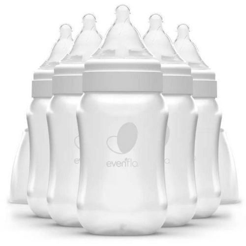 Evenflo 6pk Balance Wide-Neck Anti-Colic Baby Bottles - 9oz