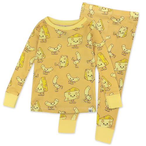 HonestBaby 2-Piece Pajamas Sleepwear Pjs 100% Organic Cotton for Baby, Toddler, Kids, Boy