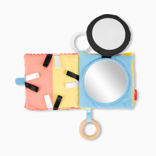 Skip Hop Discoverosity Soft Baby Activity Book - Montessori-Inspired