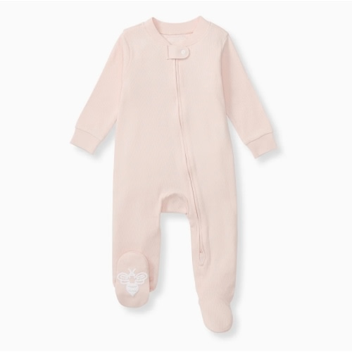 Solid Rib Organic Cotton Sleep & Play - Ranunculus – Burt's Bees Baby