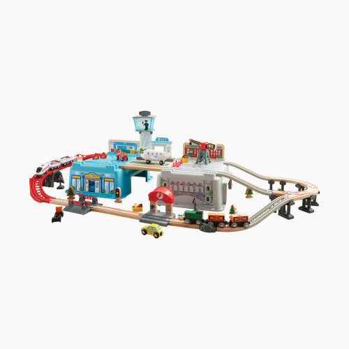 Hape Super Cityscape Transport Bucket Set
