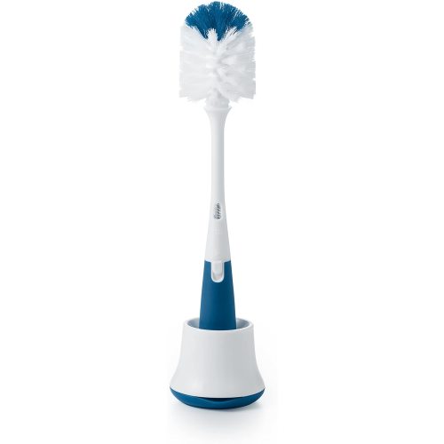 OXO Tot Bottle Brush with Nipple Cleaner and Stand - Navy