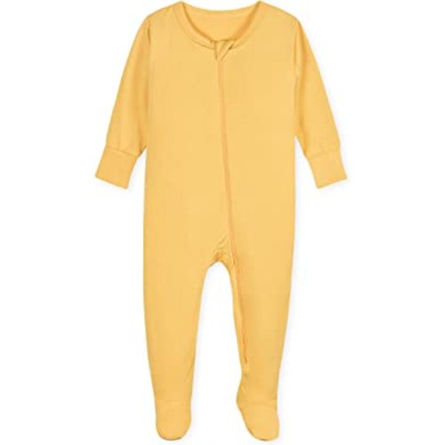 Gerber Unisex Baby Toddler Buttery-Soft Snug Fit Footed Pajamas with Viscose Made with Eucalyptus