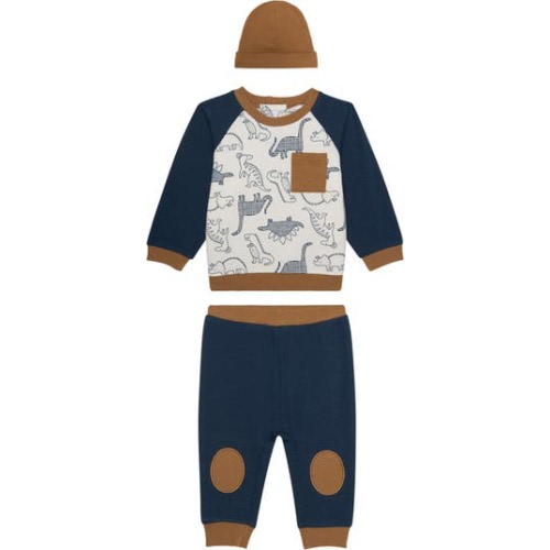 Sweatshirt, Joggers, & Beanie Set