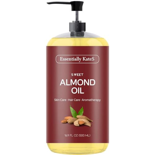 Sweet Almond Oil 16.9 fl oz - 100% Pure and Natural and Cold Pressed