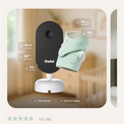 Owlet Dream Duo – FDA-Cleared, All-In-One Smart Baby Monitoring System – Owlet US