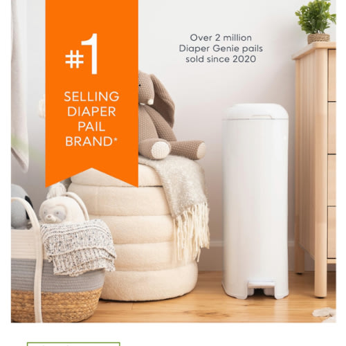 Amazon.com: Diaper Genie: Platinum Pail