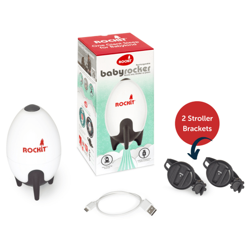 Rockit Rocker- Rechargeable Portable Stroller Baby Rocker - Rockit Sleep