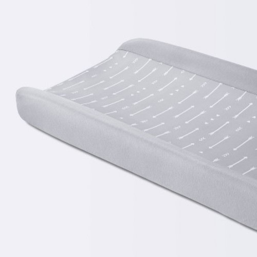 Wipeable Changing Pad Cover - Gray Arrows - Cloud Island™