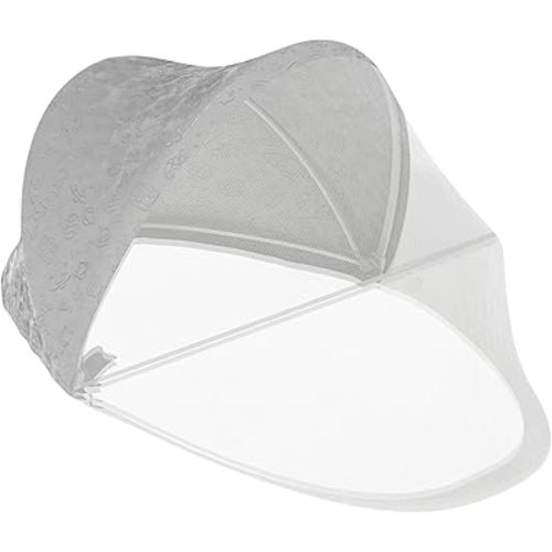 Zoicay Foldable Sunshade Tent for Baby Swing with Blackout Canopy & Reticulated Lattice, Reusable & Removable, Applicable to Swing Chair, Portable & Durable Sunshade Tent