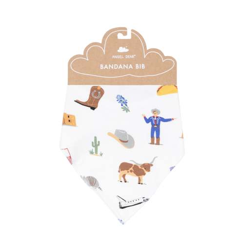 Angel Dear Texas Bandana Bib