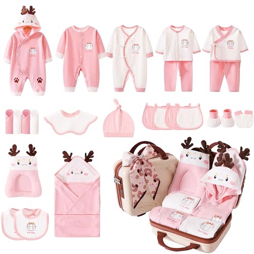 amusediy Newborn Clothing & Accessory Set,For New Born to 6 Months,Boy Outfits,Baby Girl Gifts Clothes Essentials Must Haves
