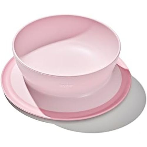 OXO Tot Stick and Stay Suction Bowl - Blossom
