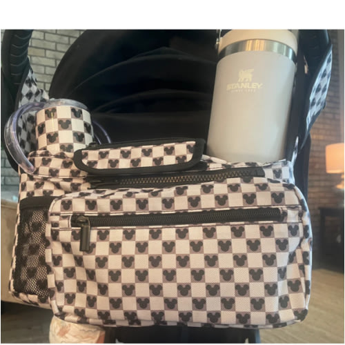 Magical Checkered Stroller Organizer