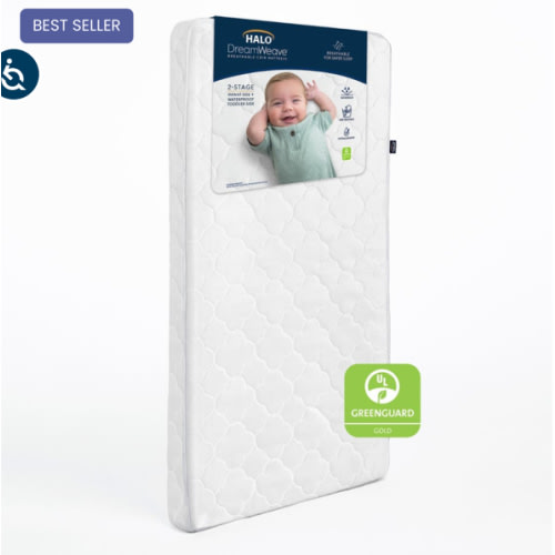 HALO DreamWeave Breathable Crib Mattress