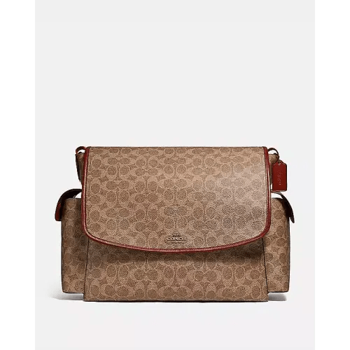 Baby Messenger Bag In Signature Canvas