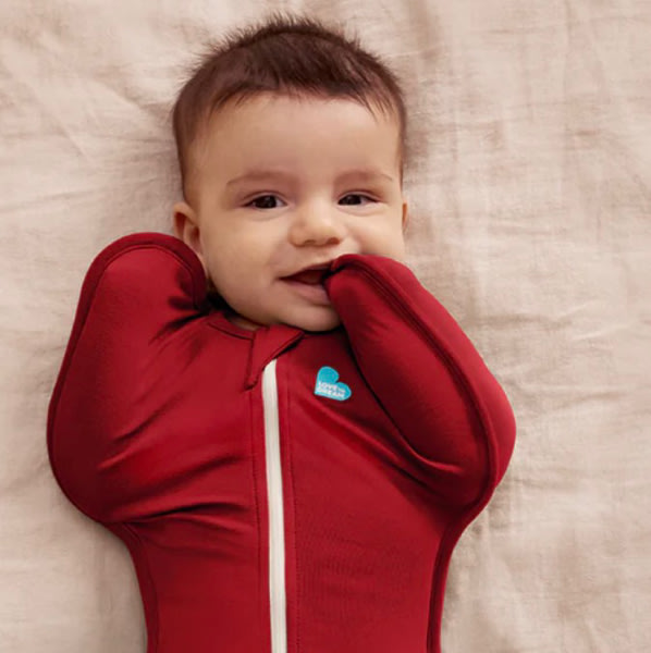 Swaddle Up™ 1.0 TOG Cotton Maroon