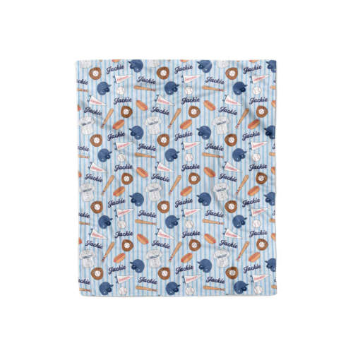 Ballpark Bros Personalized Kids Blanket | Caden Lane