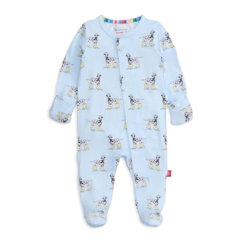 Spots and Splashes Magnetic Closure Footie, 6-9M