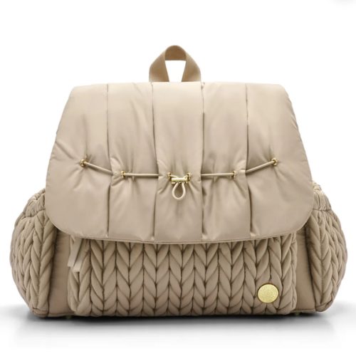 Levy Backpack Beige Diaper Bag