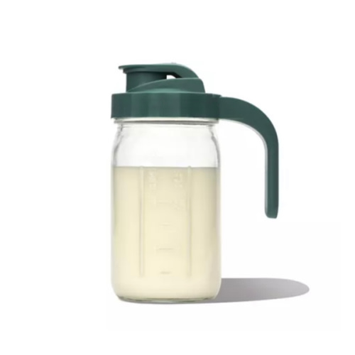 Glass Milk Pitcher