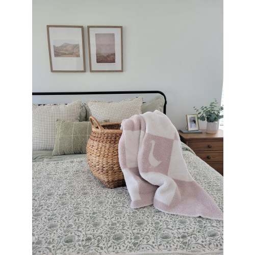 Mother Goose Plush Blanket