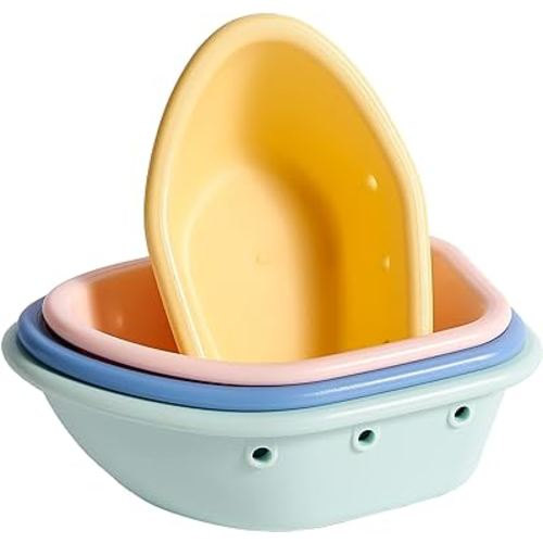 green sprouts Sprout Ware® Floating Boats, 6mo+ Plant-Plastic, Dishwasher Safe, Tested for Hormones