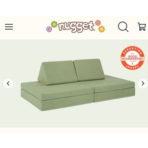 The Nugget Play Couch - Bamboo