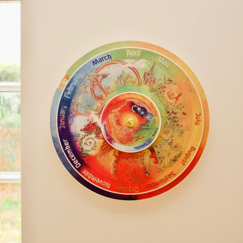 Wild Wonders Perpetual Calendar (Northern Hemisphere) - for Waldorf School and Homeschool. Stress free learning