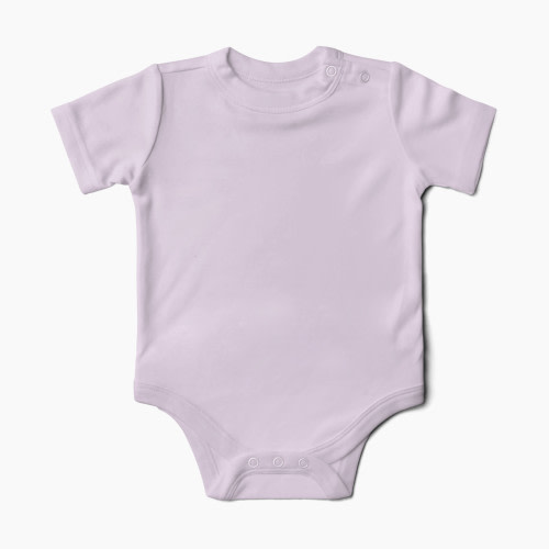 Goumi Kids x Babylist Solid Short-Sleeve Bodysuit - Lilac, 3-6 M